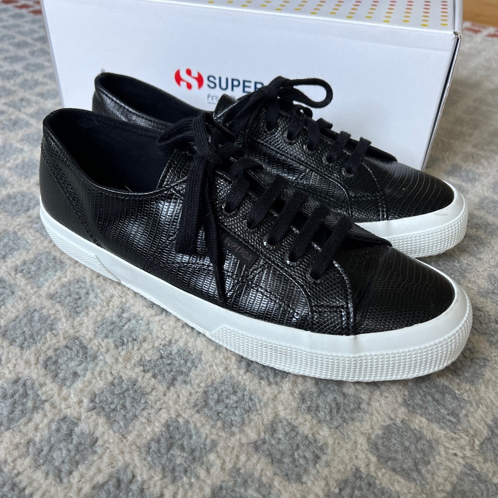 Black Superga Sneakers